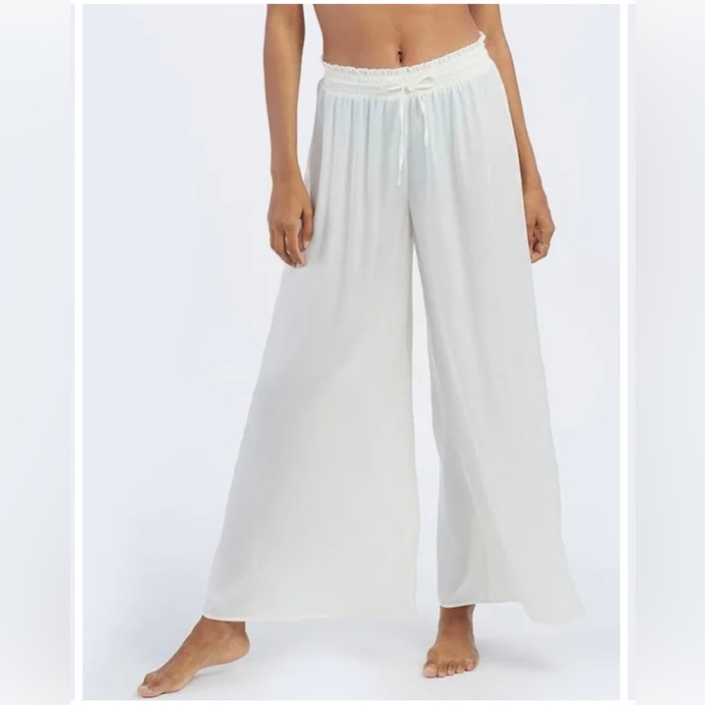 Beach coverup pants.